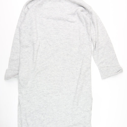In The Style Women's Grey Knit Jumper Dress 14-16