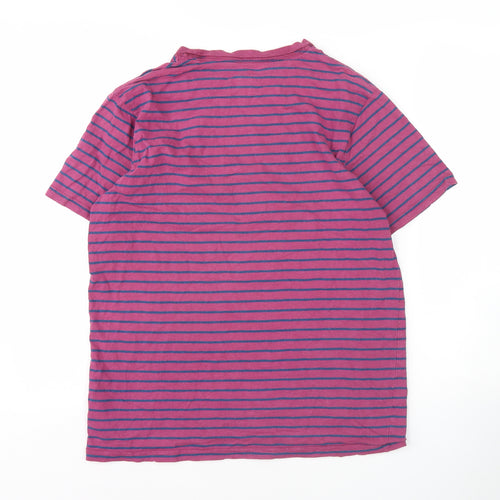 Racing Green Unisex Striped T-Shirt S Multicoloured