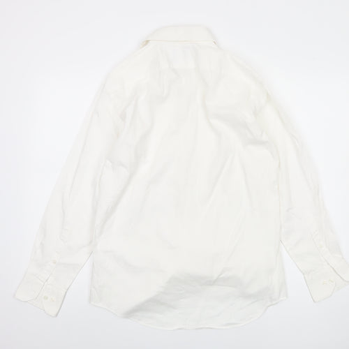 T.M.Lewin Men's White Extra-Slim Shirt