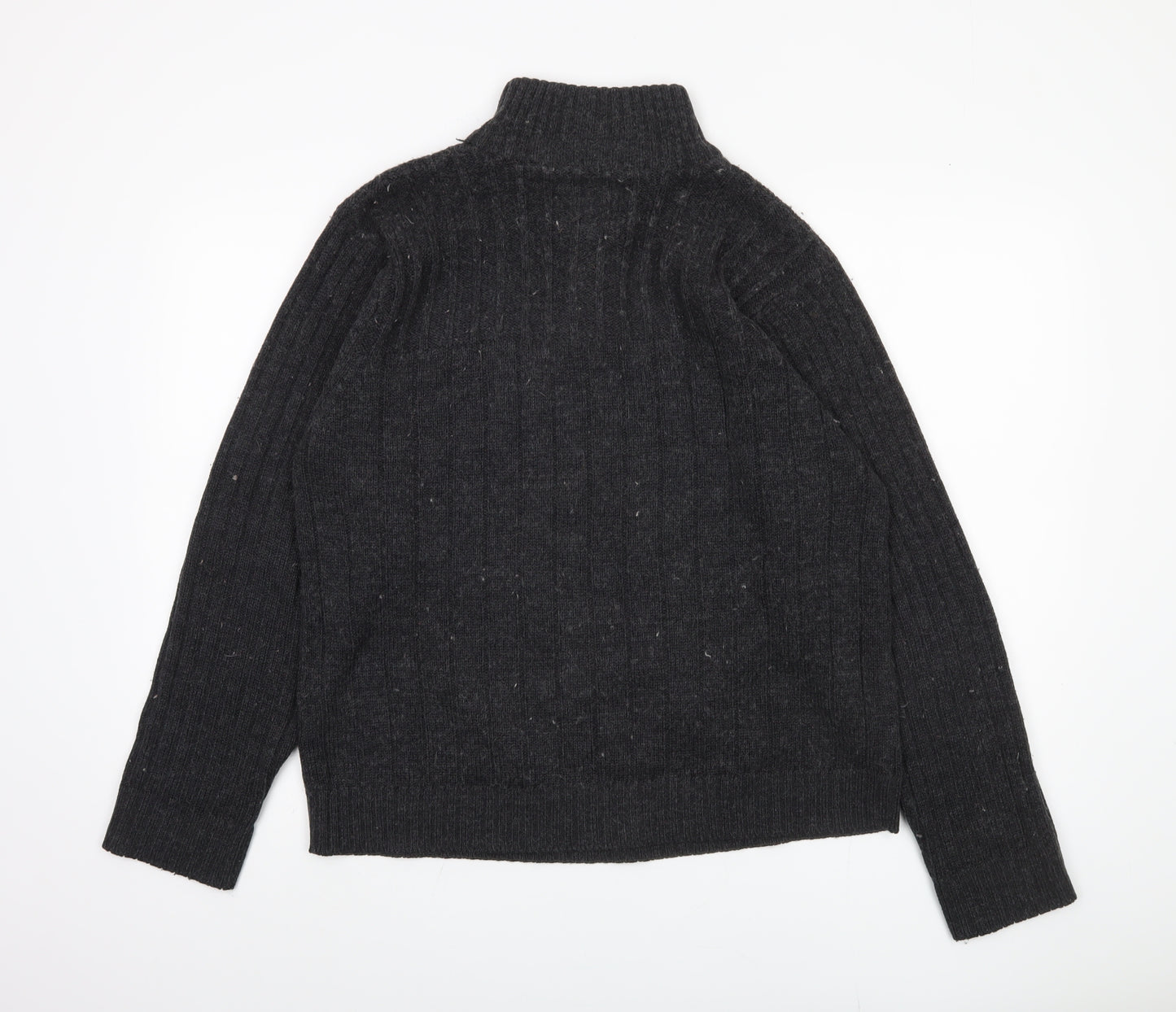Kensington Dockside Men's Black XL Henley Jumper