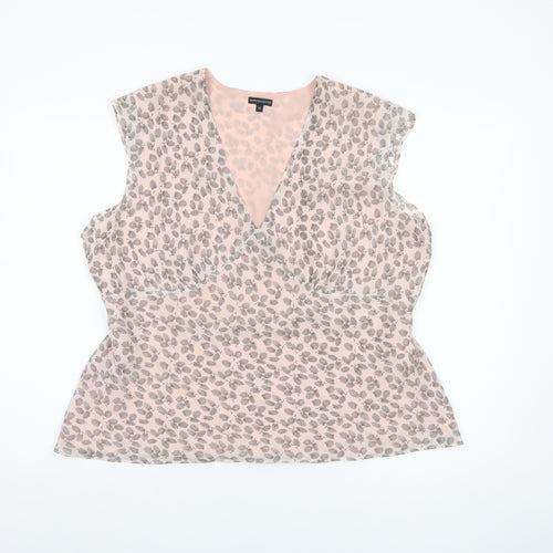 Marks and Spencer Women's Floral Wrap Blouse, Size 20