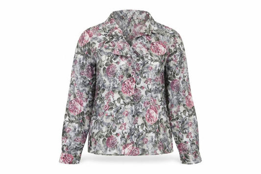 Front view of Alexon Women's Multicoloured Floral Blouse -, size 12