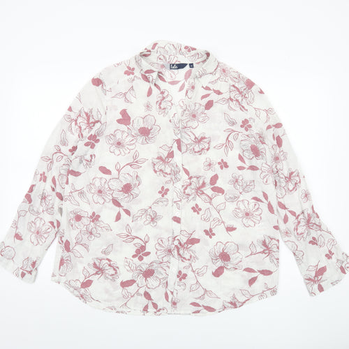 Isle Women's Multicoloured Floral Blouse, Size 14