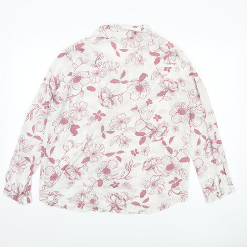Isle Women's Multicoloured Floral Blouse, Size 14