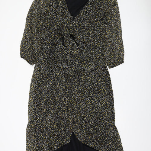 Abercrombie & Fitch Women's Floral Wrap Dress L