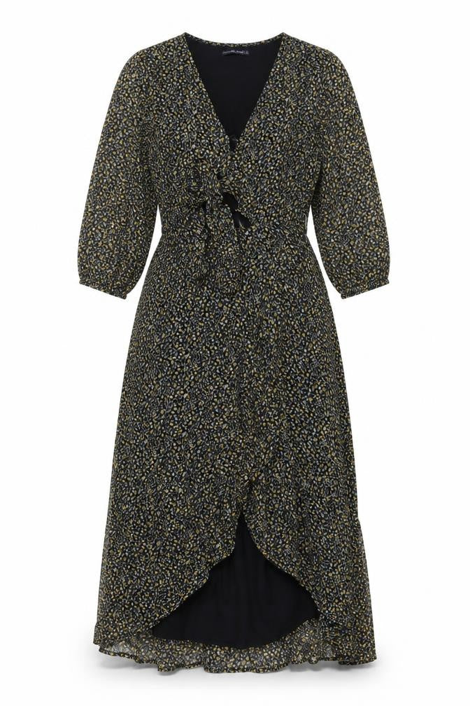 Abercrombie & Fitch Women's Floral Wrap Dress L