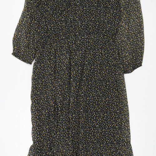 Abercrombie & Fitch Women's Floral Wrap Dress L
