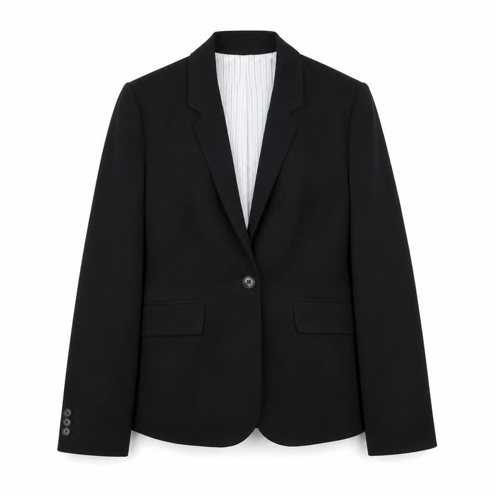 Debenhams Women's Black Blazer Size 12 Business Formal