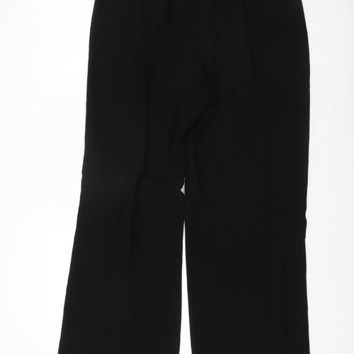 CC Women's Black Wide-Leg Trousers Size 14