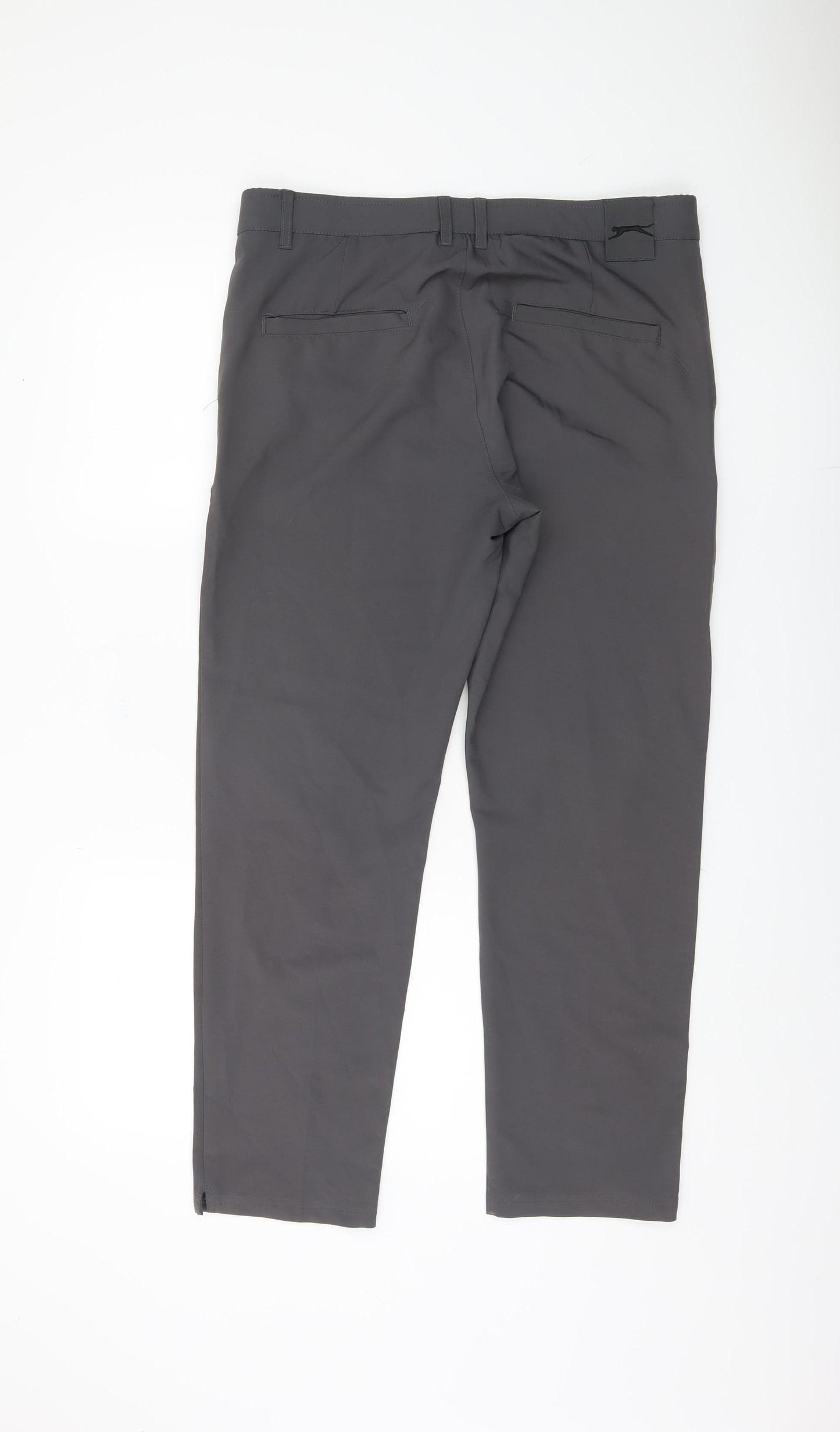 Slazenger Men's Black XL Straight Trousers