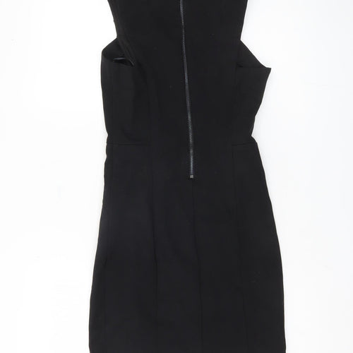 ÂME Women's Black XS Bodycon Mini Dress