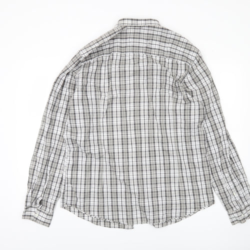 Springfield Men's Multicoloured XL Plaid Button-Up Shirt