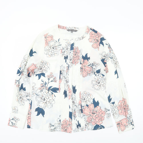 Laura Ashley Women's Floral Blouse Size 10 Multicoloured