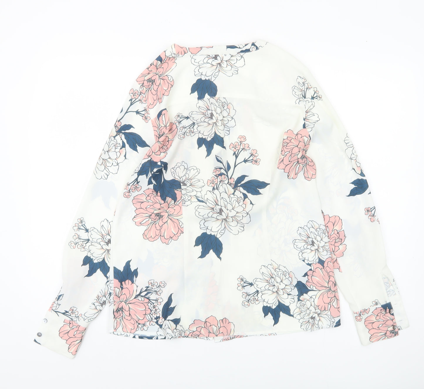 Laura Ashley Women's Floral Blouse Size 10 Multicoloured