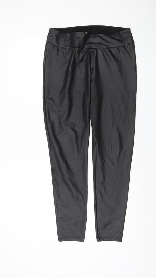 River Island Women's Black Leggings Size 12