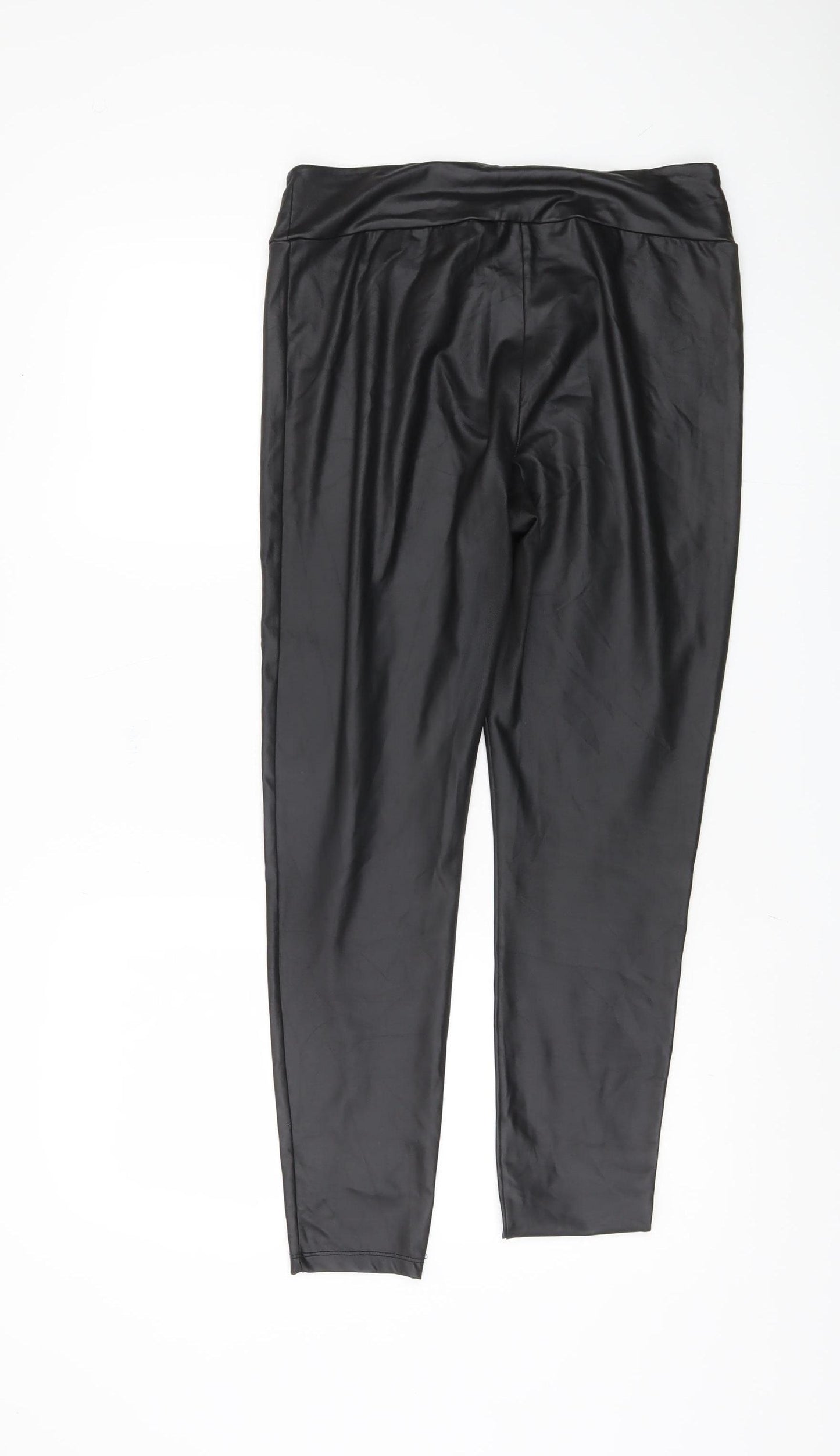 River Island Women's Black Leggings Size 12