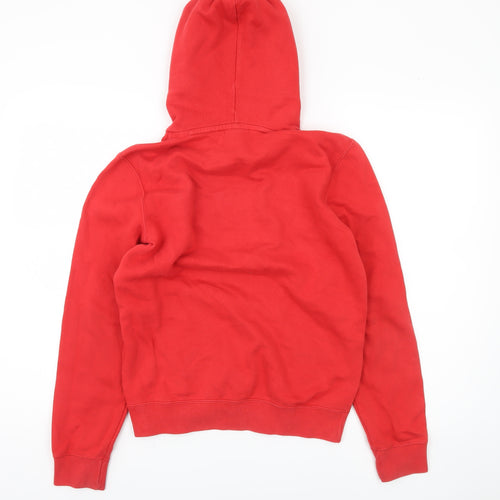 Champion Women's Red Hoodie XS, Logo Print