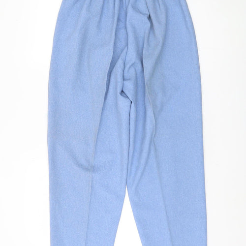 Bon Marché Women's Blue Pleated Trousers - Size 16