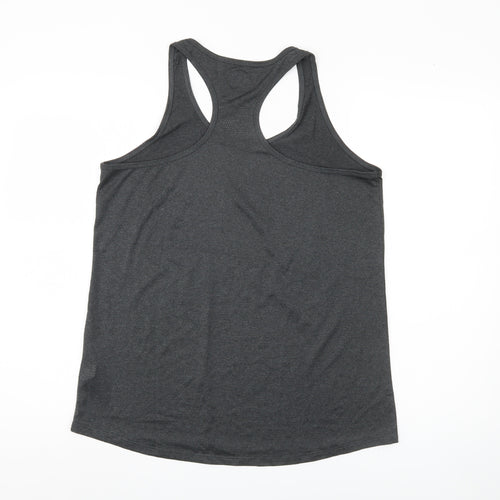 Fila Women's Black Tank Top - Large, Lightweight Polyester