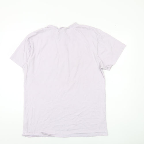 Reclaimed Vintage Men's White L T-Shirt