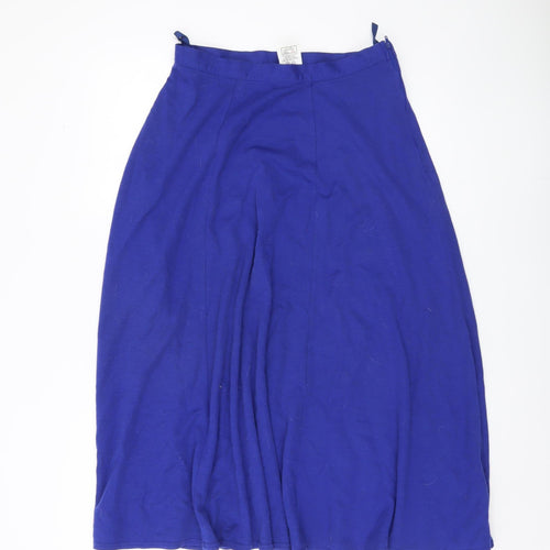 St Michael Women's Blue Midi Skirt Size 16