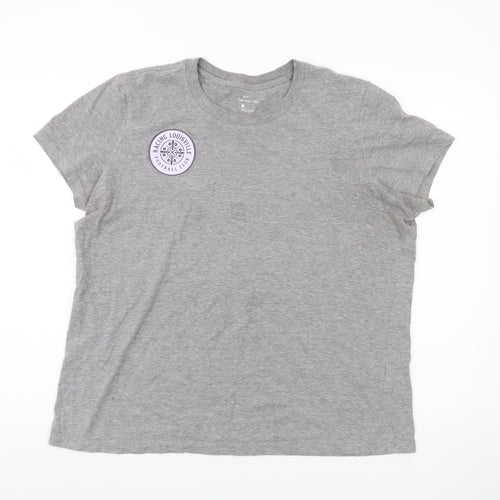 Nike Unisex Grey Crew Neck T-Shirt XL
