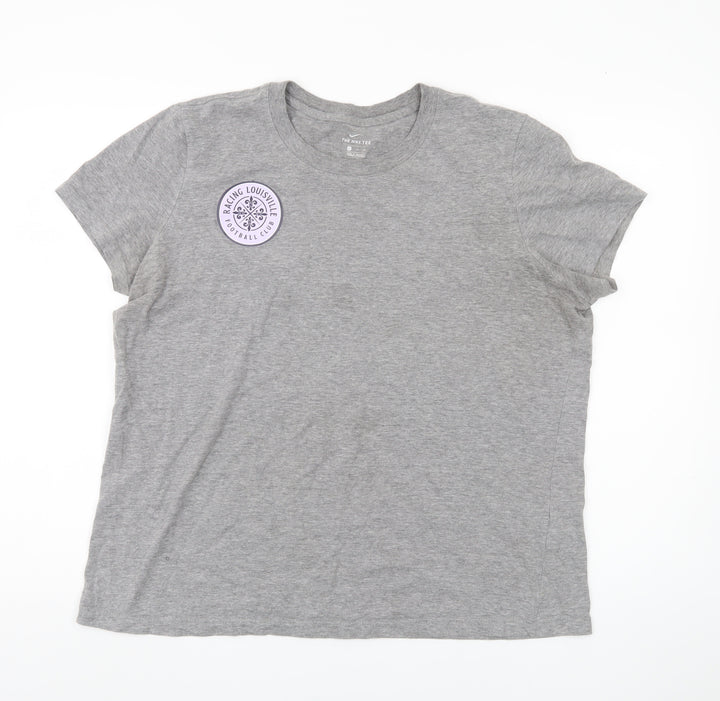 Nike Unisex Grey Crew Neck T-Shirt XL
