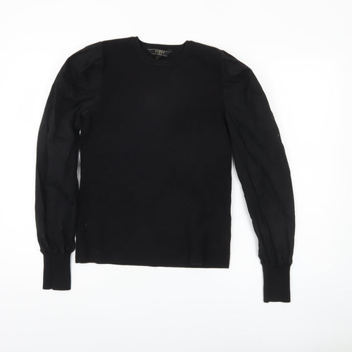 Lipsy Women's Black Pullover Jumper Size 10