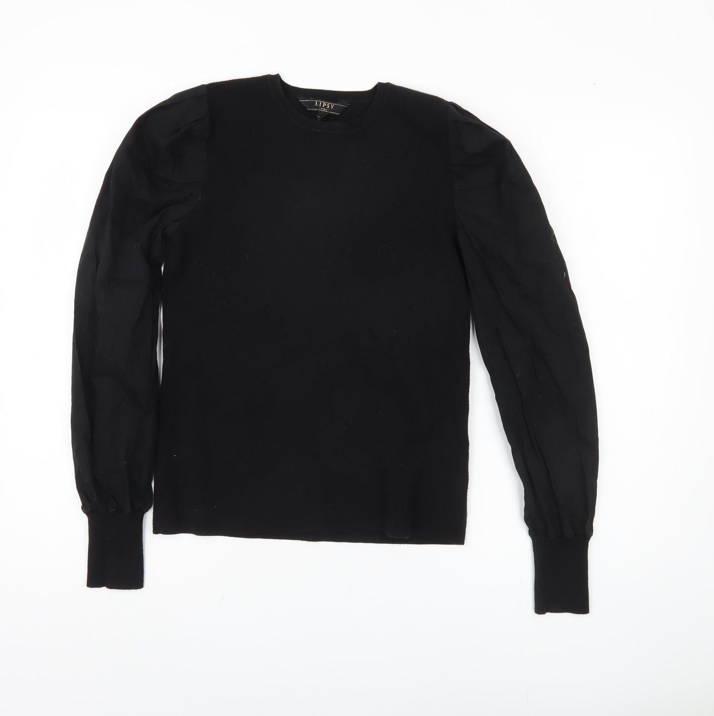 Lipsy Women's Black Pullover Jumper Size 10