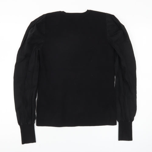 Lipsy Women's Black Pullover Jumper Size 10