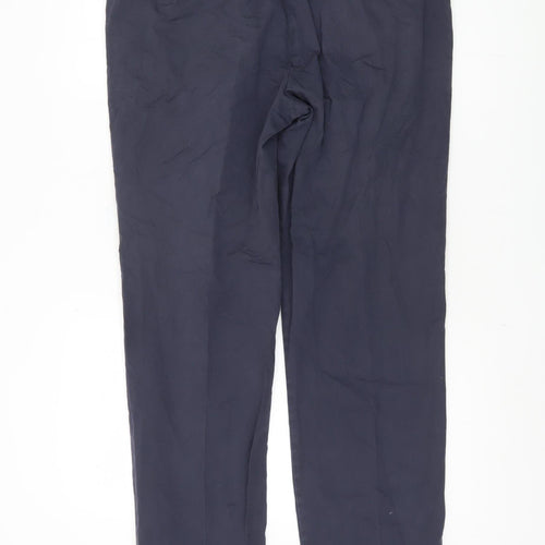 Marks and Spencer Blue Chino Trousers - 34 Regular