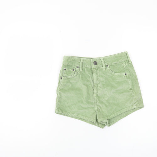 BDG Women's Green Corduroy Shorts Size 6