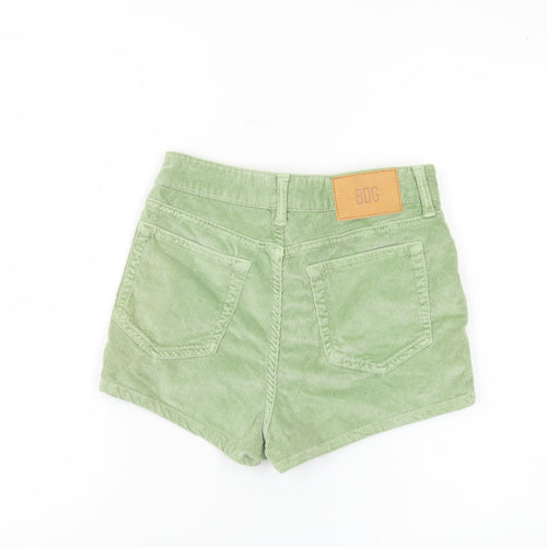 BDG Women's Green Corduroy Shorts Size 6