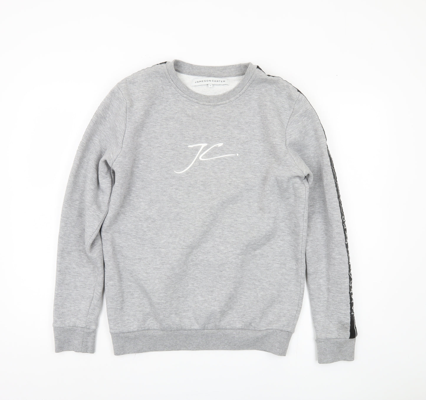 Jameson Carter Men's Grey Crew Neck Sweatshirt S