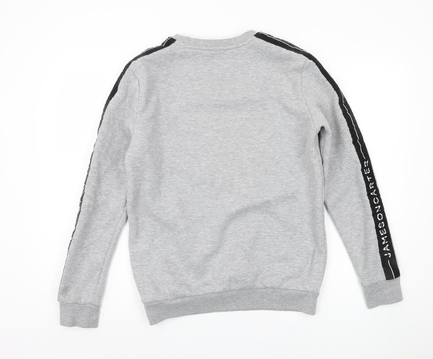 Jameson Carter Men's Grey Crew Neck Sweatshirt S