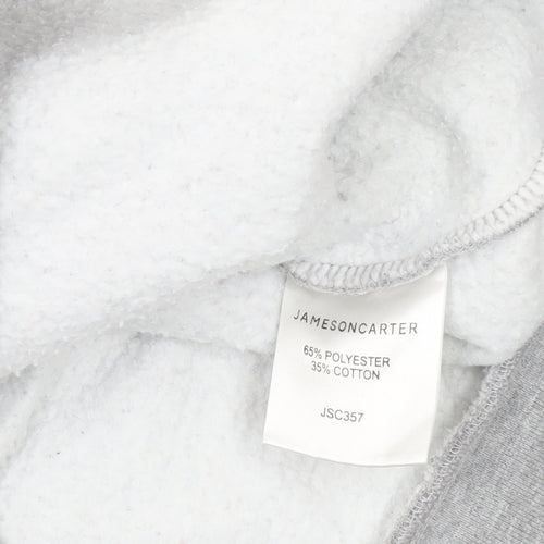 Jameson Carter Men's Grey Crew Neck Sweatshirt S