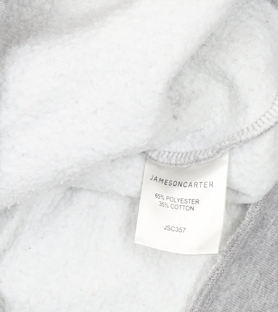 Jameson Carter Men's Grey Crew Neck Sweatshirt S