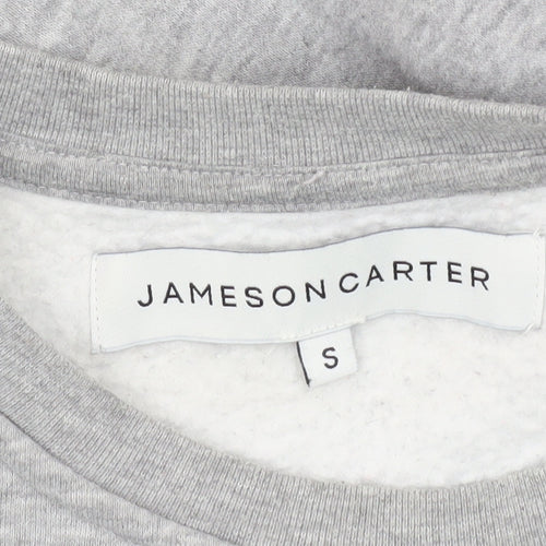 Jameson Carter Men's Grey Crew Neck Sweatshirt S