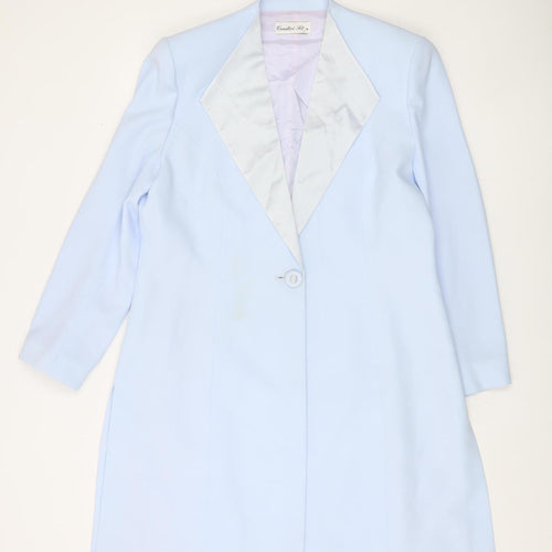 Condici Set Women's Blue Long Coat Size 18