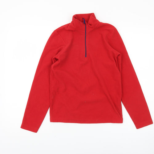 Mountain Warehouse Red Boys Sweatshirt 13-14 Years Long Sleeve