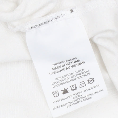 Nike Men’s White XL Sports Graphic T-Shirt