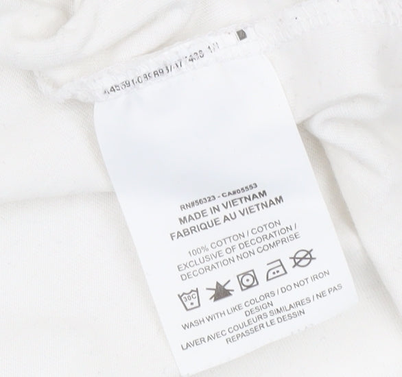 Nike Men’s White XL Sports Graphic T-Shirt