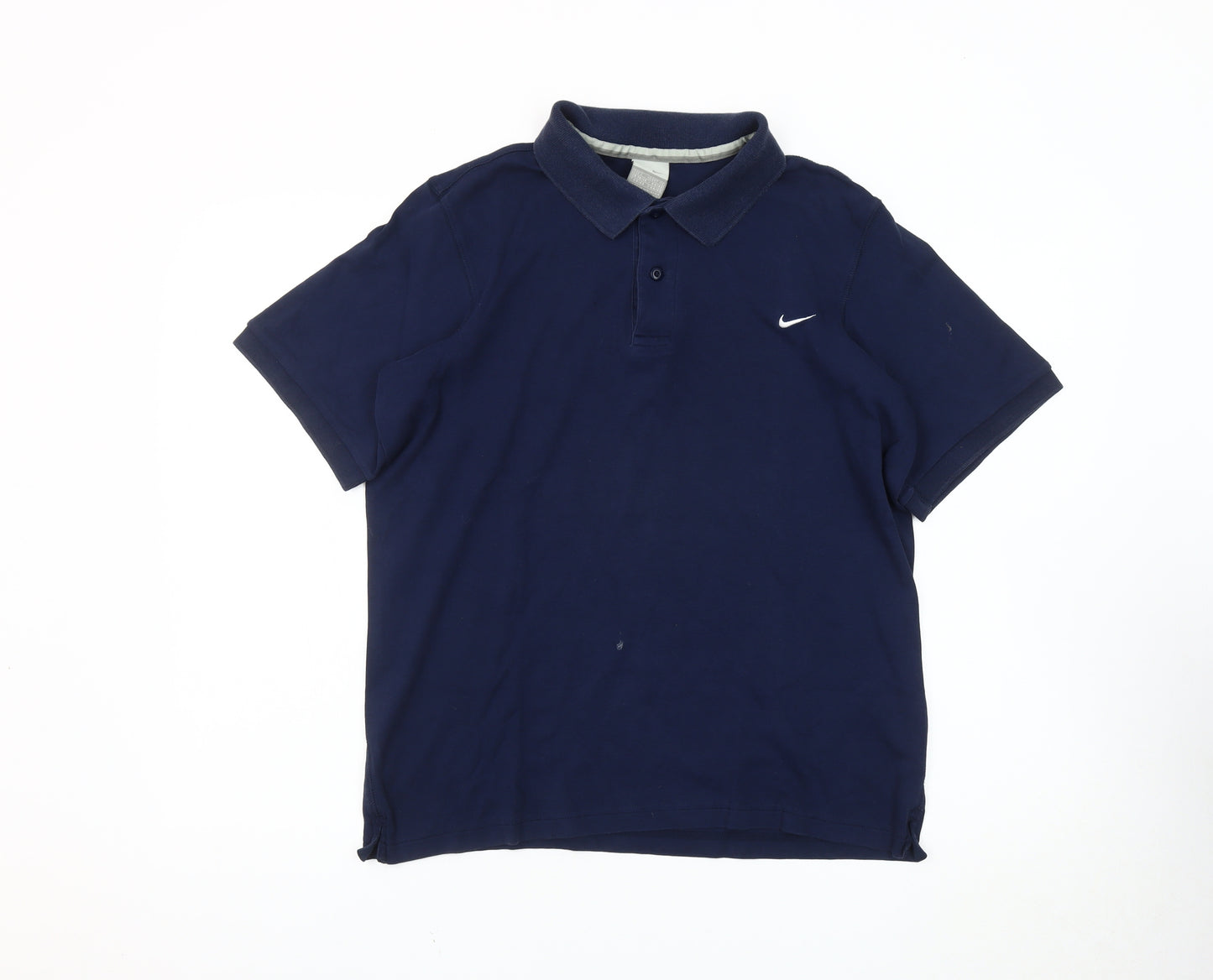 Nike Men's Blue Polo Shirt M Casual Solid
