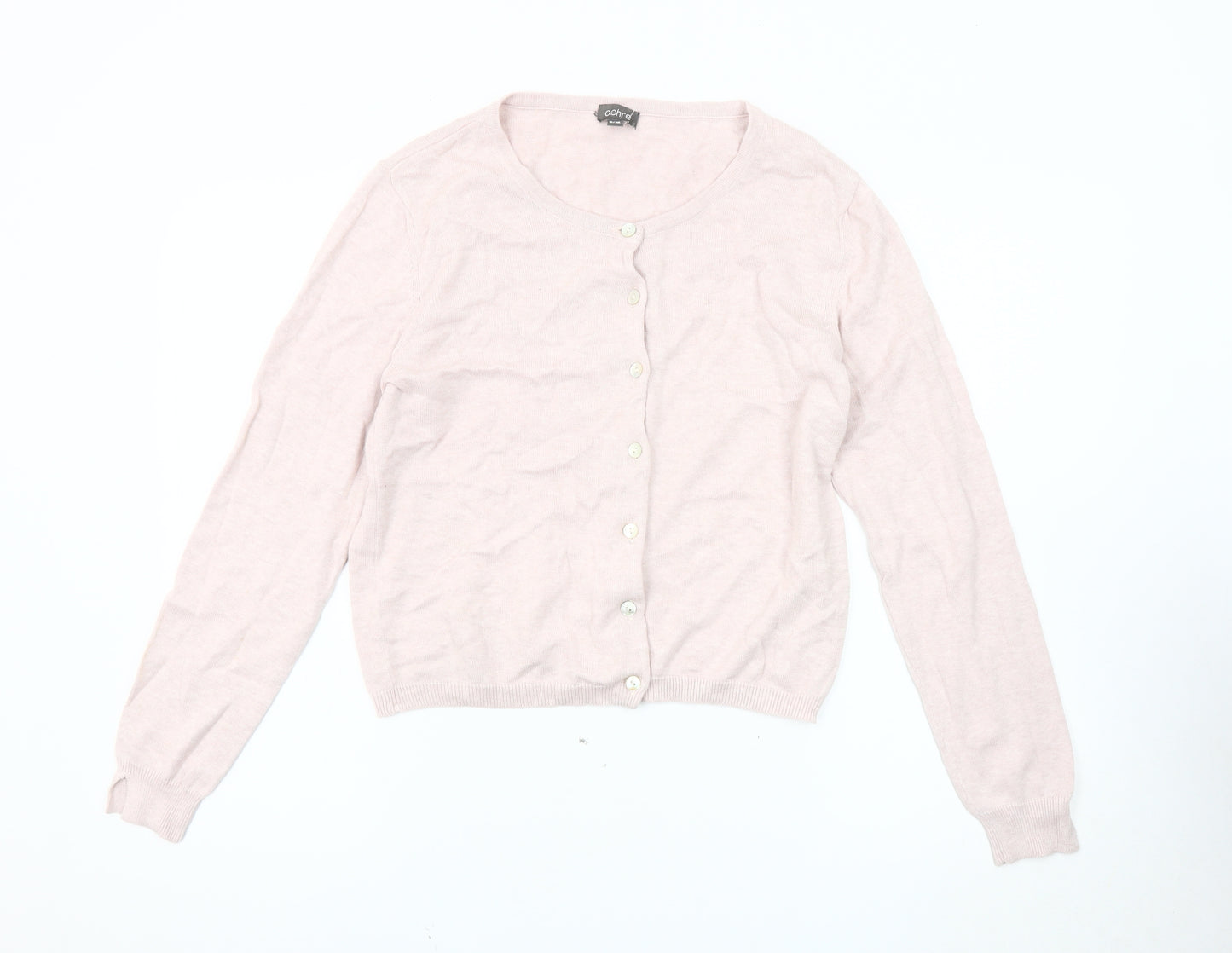 Ochre Women's Ivory Cardigan Size S