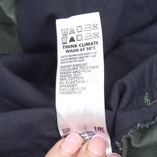 Marks and Spencer Men's Green Trousers 42