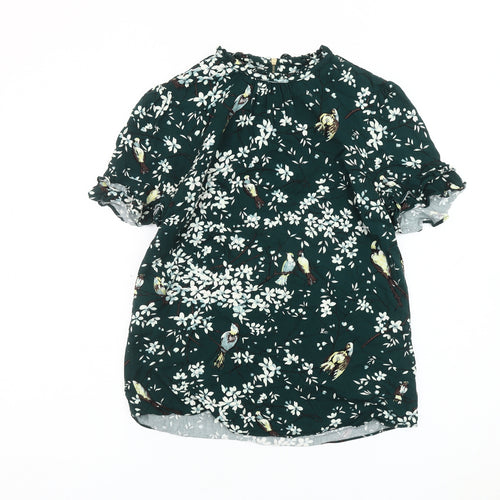 Oasis Women's Multicoloured Floral Top Size 6
