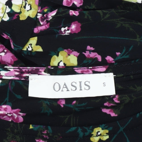 Oasis Women's Multicoloured Floral Fit & Flare Dress S