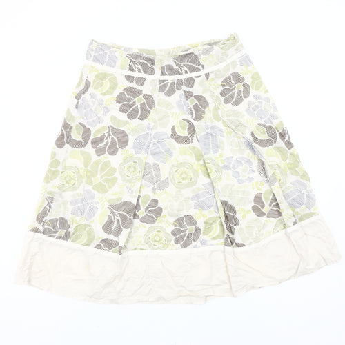 Sandwich Women's Floral A-Line Skirt, Size 10