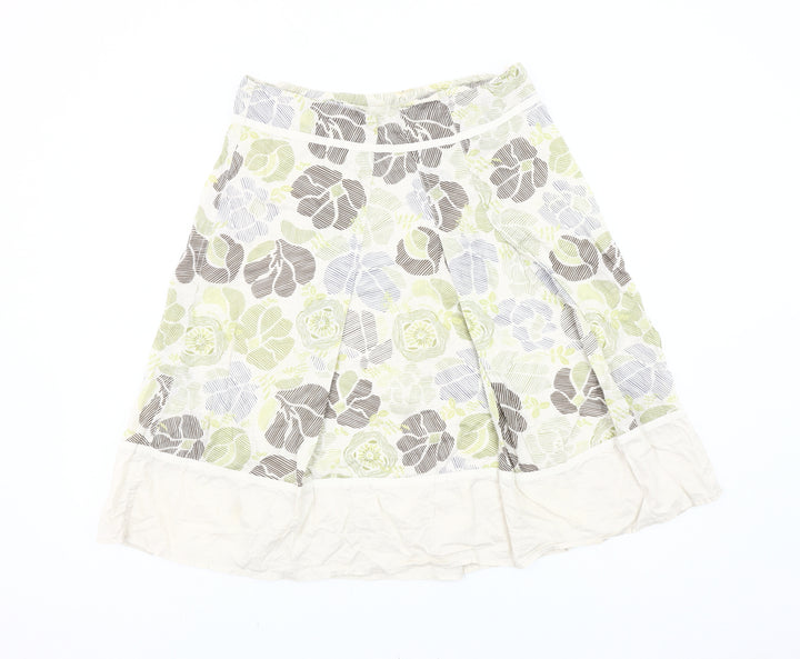 Sandwich Women's Floral A-Line Skirt, Size 10