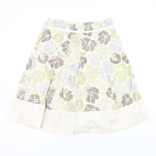 Sandwich Women's Floral A-Line Skirt, Size 10